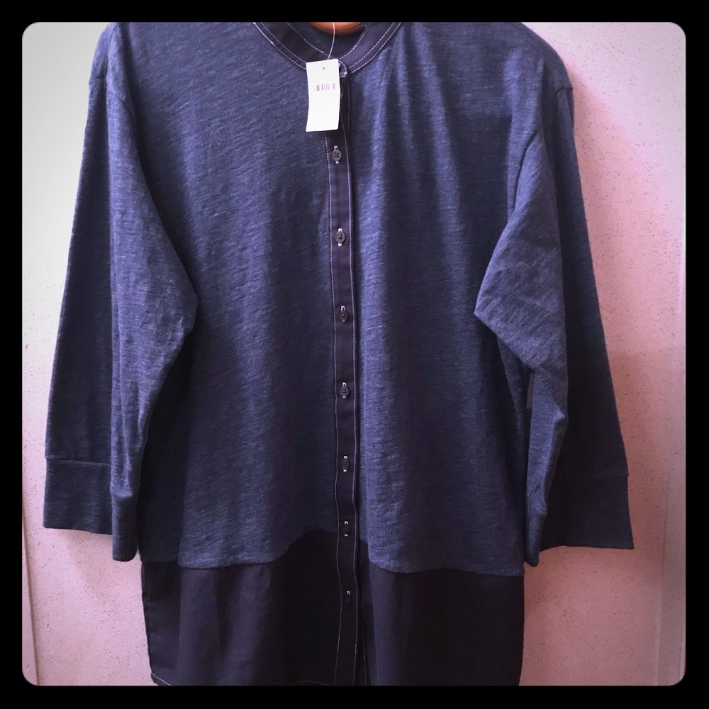 Gap shirt.  Brand new blue colors.